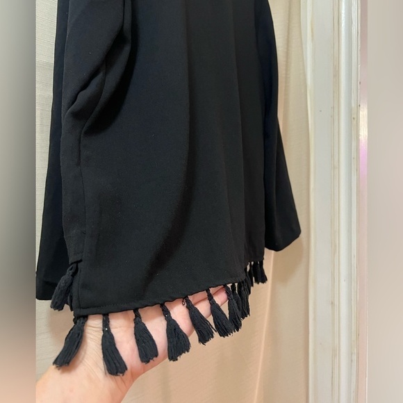 ⚫️ BOGO Black Zara woman hassle detail size medium casual classy - Picture 6 of 7